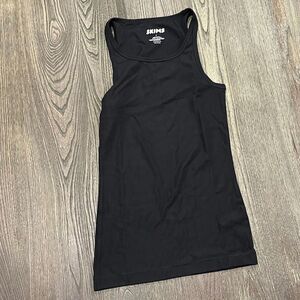 SKIMS Black Tank Top
